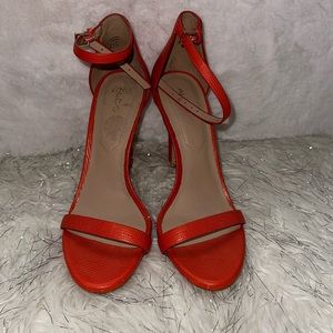 ALDO red orange heels